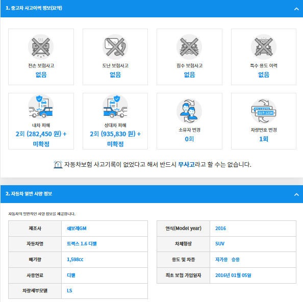 트랙스 1.6 디젤