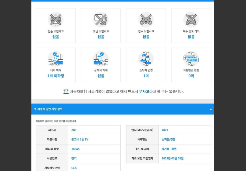 봉고Ⅲ 1톤 EV